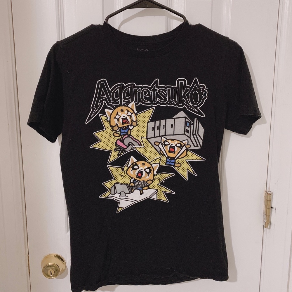 Like New Sanrio Aggretsuko T-shirt